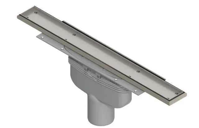 Gulvsluk tile PURUSLINE 900 ø75mm 90cm bunnutløp flis 