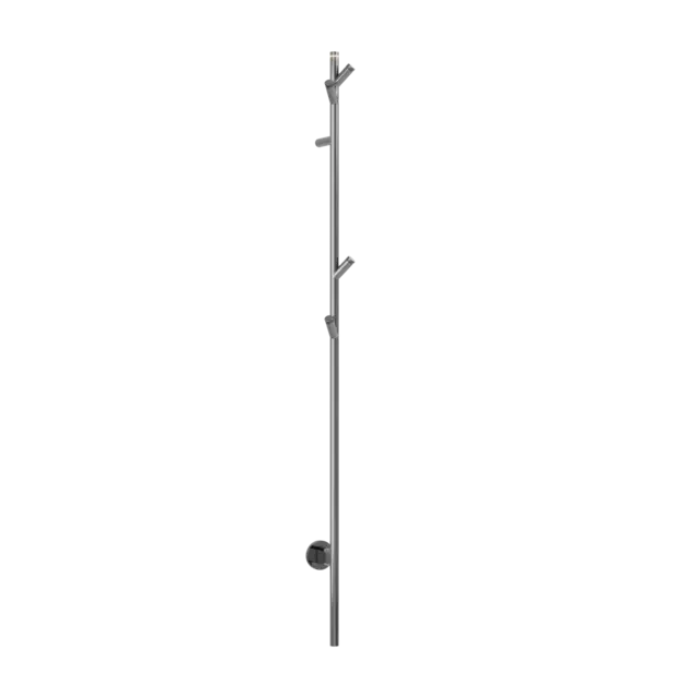 NIVA håndklestang med varme Krom 