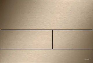 Betjeningsplate toalett TECEsquare II b&#248;rstet ros&#232;gull